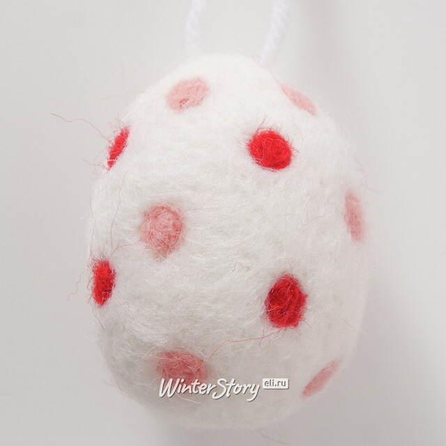 Пасхальные украшения Яйца Pink Easter 6 см, 4 шт, подвеска Boltze