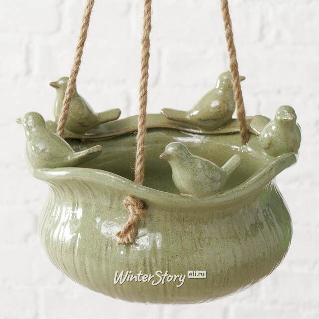 Подвесное кашпо Golfo Aranci 17 см, фарфор Boltze