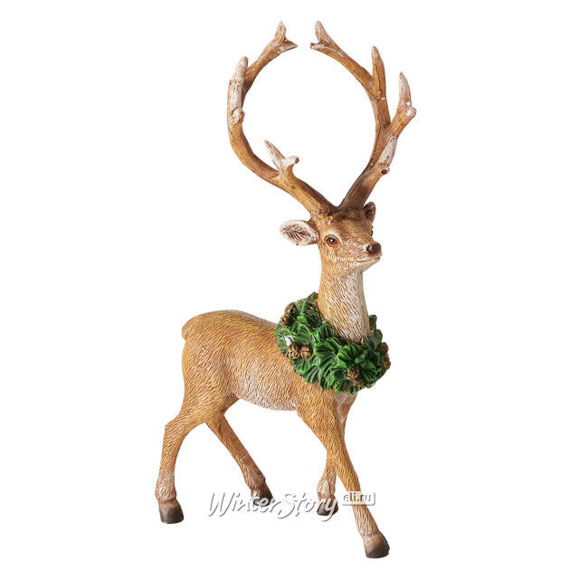 Декоративная фигурка Олень Себастьян - Magic Horns 15 см Boltze