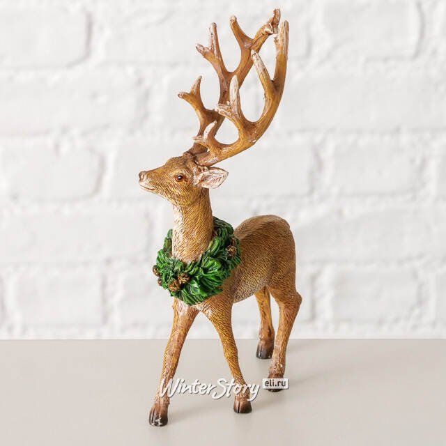 Декоративная фигурка Олень Себастьян - Magic Horns 15 см Boltze