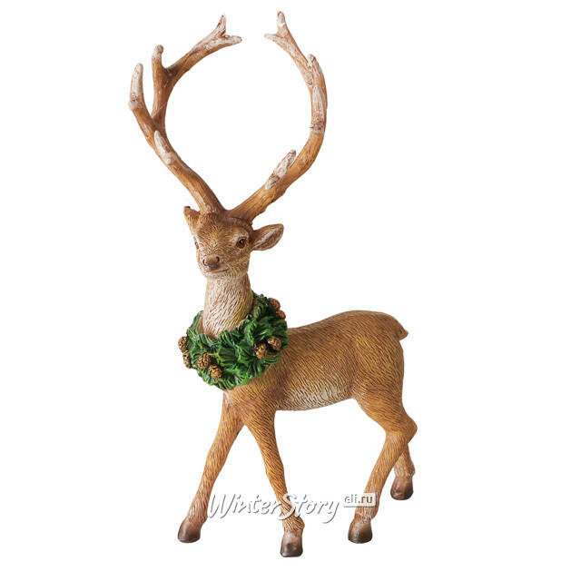 Декоративная фигурка Олень Альфредо - Magic Horns 15 см Boltze