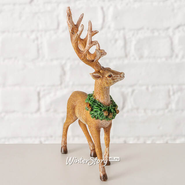 Декоративная фигурка Олень Альфредо - Magic Horns 15 см Boltze