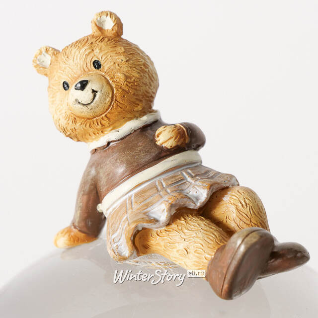 Снежный шар Медвежата: Winter Dreamers 18 см Boltze