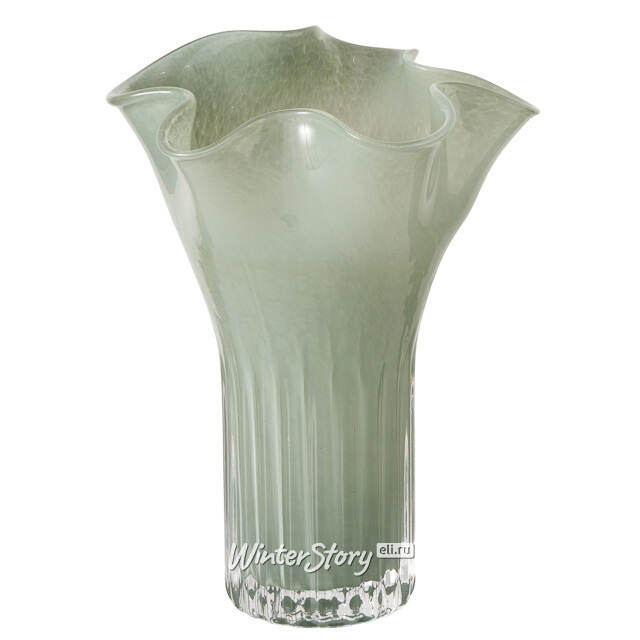 Стеклянная ваза для цветов Ferngrove 27 см Boltze