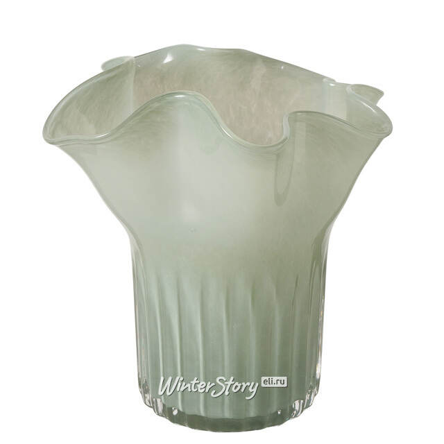 Стеклянная ваза для цветов Ferngrove 20 см Boltze