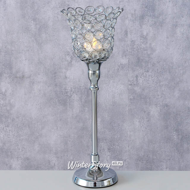 Декоративный подсвечник-бокал Bernadette 39 см Boltze
