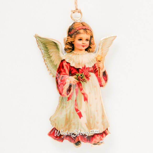 Набор елочных игрушек Ангелы Сагранэль - Christmas Derbyshire 11 см, 3 шт Boltze