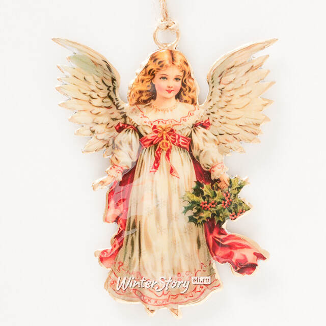 Набор елочных игрушек Ангелы Сагранэль - Christmas Derbyshire 11 см, 3 шт Boltze