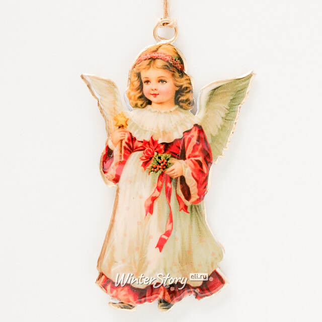 Набор елочных игрушек Ангелы Сагранэль - Christmas Derbyshire 11 см, 3 шт Boltze