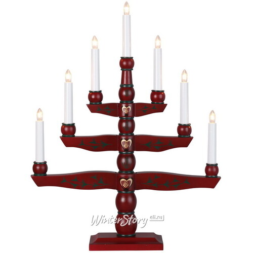 Рождественский светильник Tradition 54*42 см, 7 электрических свечей Star Trading