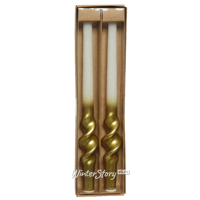 Набор столовых свечей Барокко 31 см, 2 шт Kaemingk