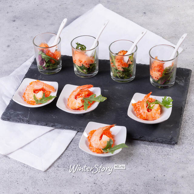 Набор для сервировки закусок с подносом Marseille 31*21 см, 13 предметов Koopman