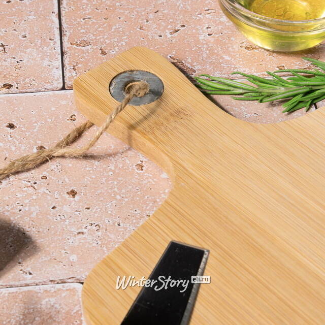 Набор для сыра Конте: доска + 3 ножа, 26*19 см Koopman