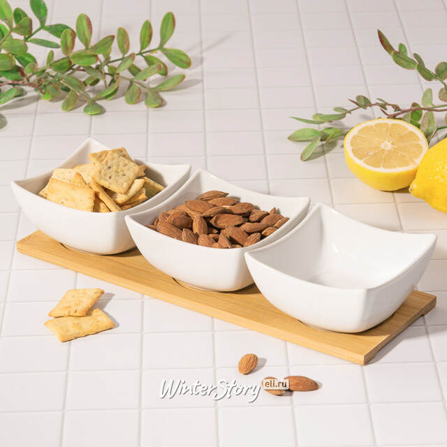 Набор для сервировки закусок Черримолла 30*10 см, 4 предмета Koopman