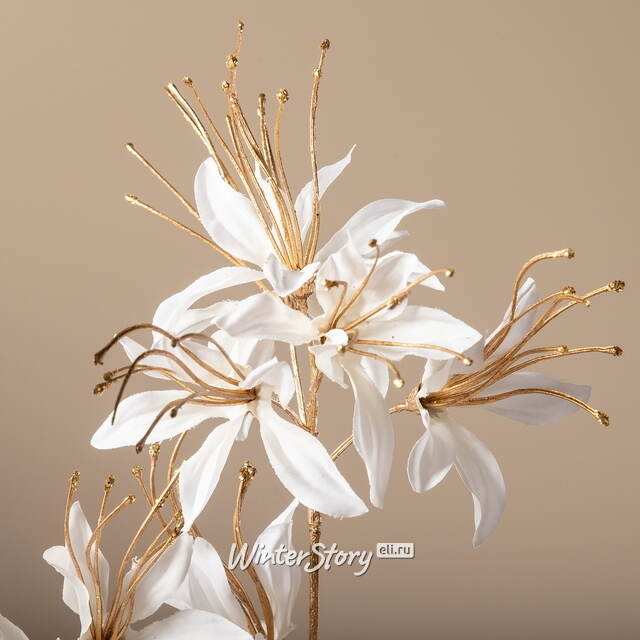 Искусственная ветка Стело Нэрина 75 см белая EDG