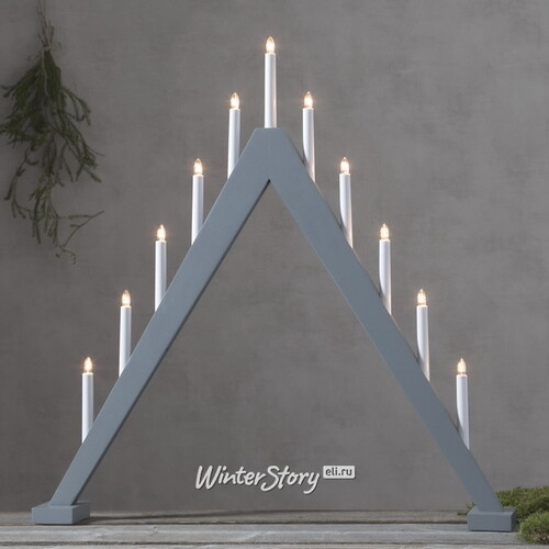 Светильник-горка Trill 79*78 см серый, 11 электрических свечей Star Trading