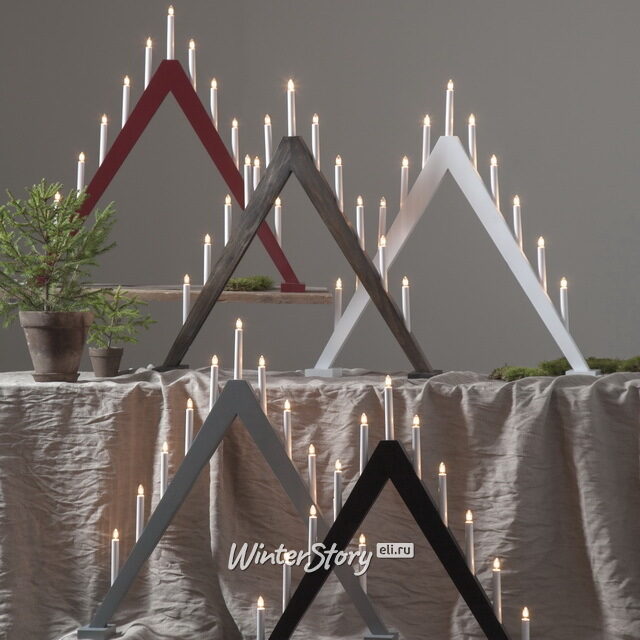 Светильник-горка Trill 79*78 см белый, 11 электрических свечей Star Trading