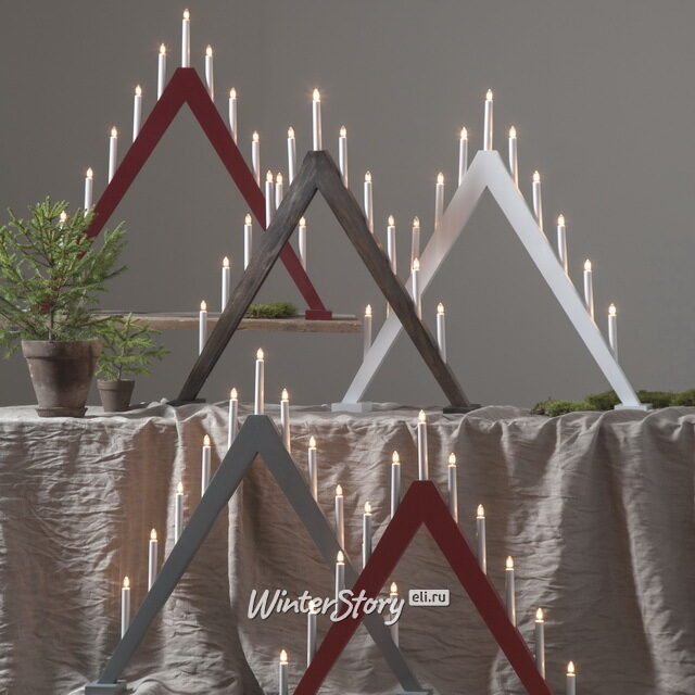 Светильник-горка Trill 79*78 см белый, 11 электрических свечей Star Trading