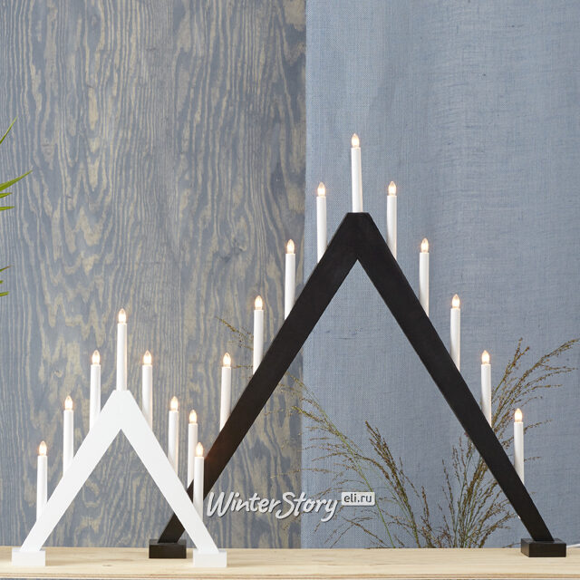 Семисвечник рождественский Trill 47*40 см белый Star Trading