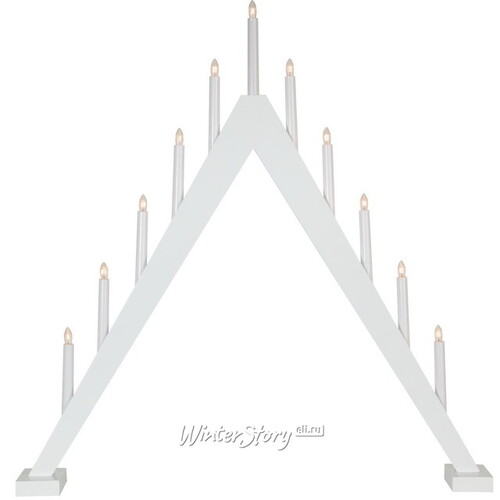 Светильник-горка Trill 79*78 см белый, 11 электрических свечей Star Trading