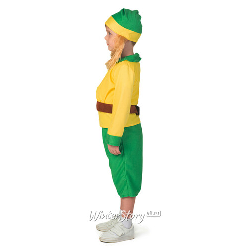 Карнавальный костюм Гном с пуговицами, рост 122-134 см Бока С