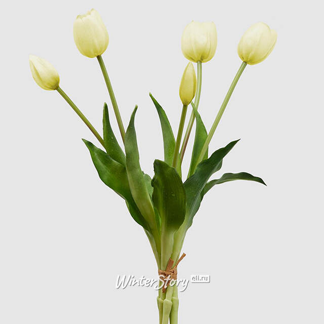 Силиконовые тюльпаны Maureen 5 шт, 40 см EDG