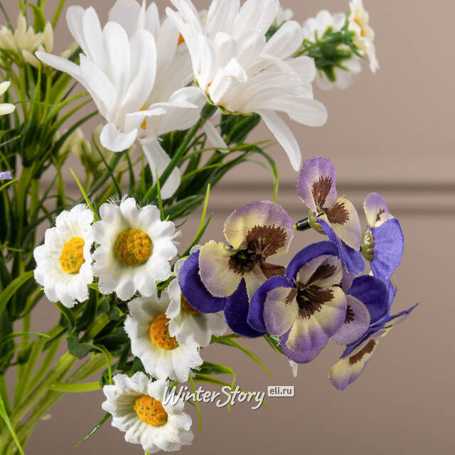 Искусственный букет Serrano 28 см сиреневый EDG