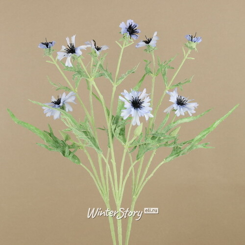 Искуcственный цветок Василек - Blu Pallido 71 см EDG