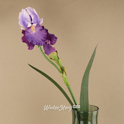 Искусственный цветок Ирис - Viola de Mar 75 см EDG