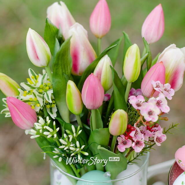 Искусcтвенная ветка Хамелациум Курано 67 см EDG