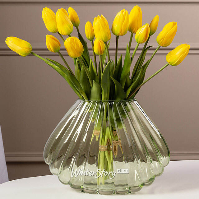 Силиконовые тюльпаны Monte Beau 5 шт, 40 см EDG