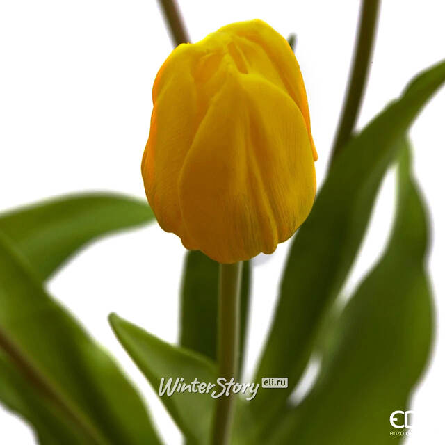 Силиконовые тюльпаны Monte Beau 5 шт, 40 см EDG