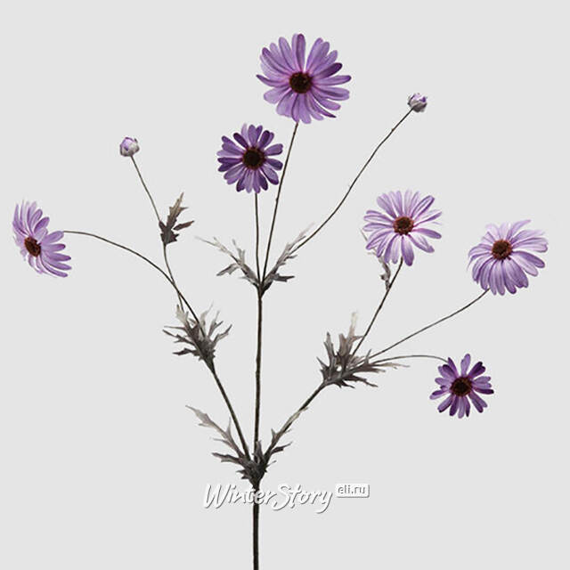 Искусственная ветка Margherita 92 см сиреневая EDG