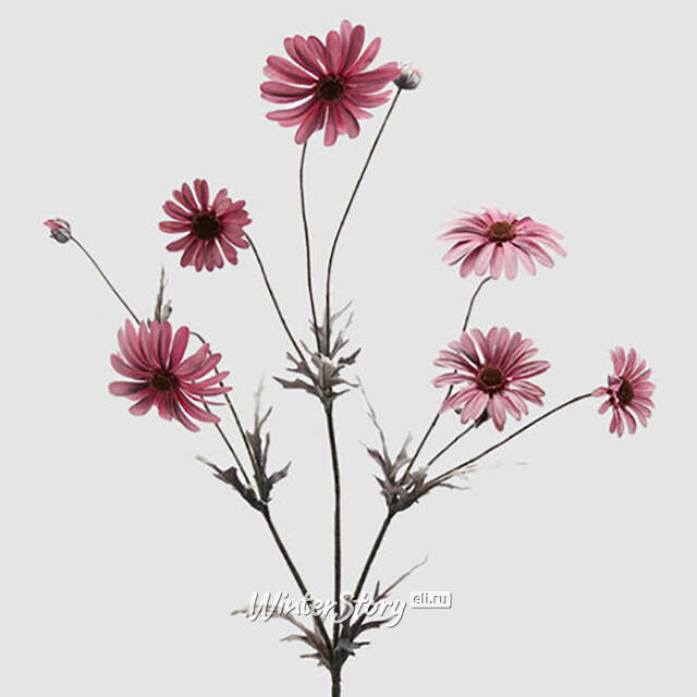 Искусственная ветка Margherita 92 см розовая EDG