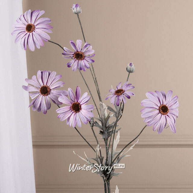 Искусственная ветка Margherita 92 см сиреневая EDG