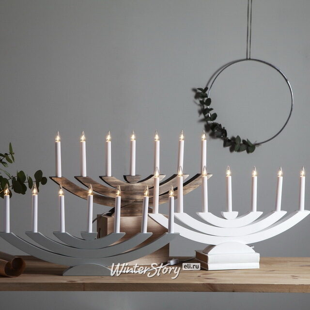 Семисвечник рождественский Navida 60*30 см древесный Star Trading