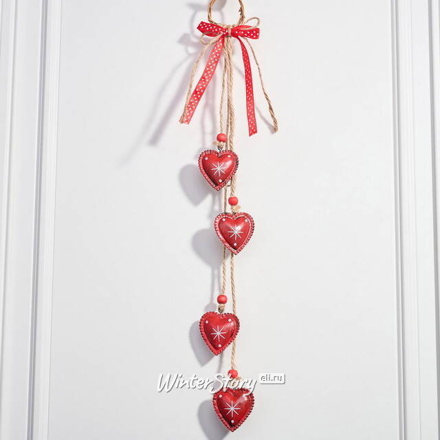 Декоративное украшение Сердечное Кантри 45 см Breitner