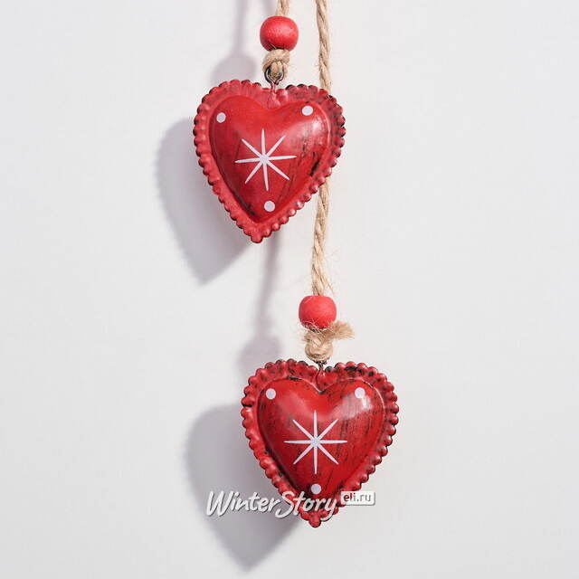 Декоративное украшение Сердечное Кантри 45 см Breitner