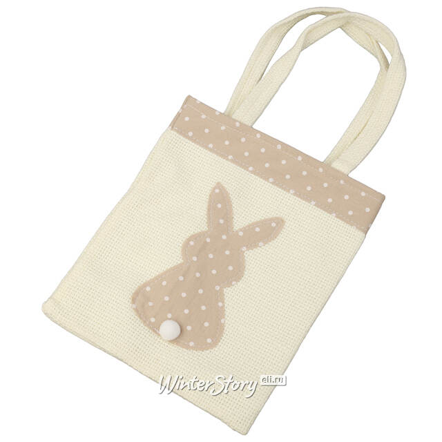 Пасхальная сумочка Easter Time 21*17 см бежевая Breitner