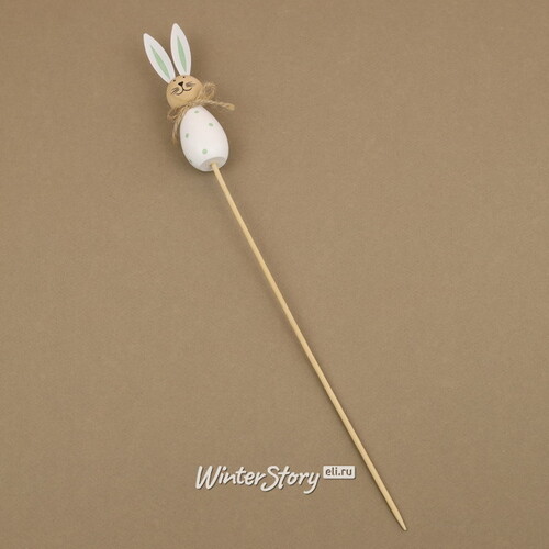 Пасхальное украшение на палочке Кролик Whity 35 см Breitner