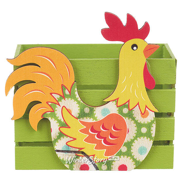 Декоративный ящик - Петушок 8 см Breitner