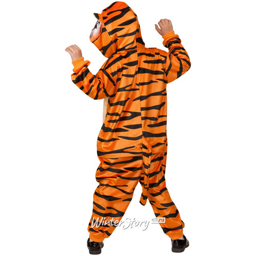 Маскарадный костюм - детский кигуруми Тигрочка, рост 110-122 см Батик