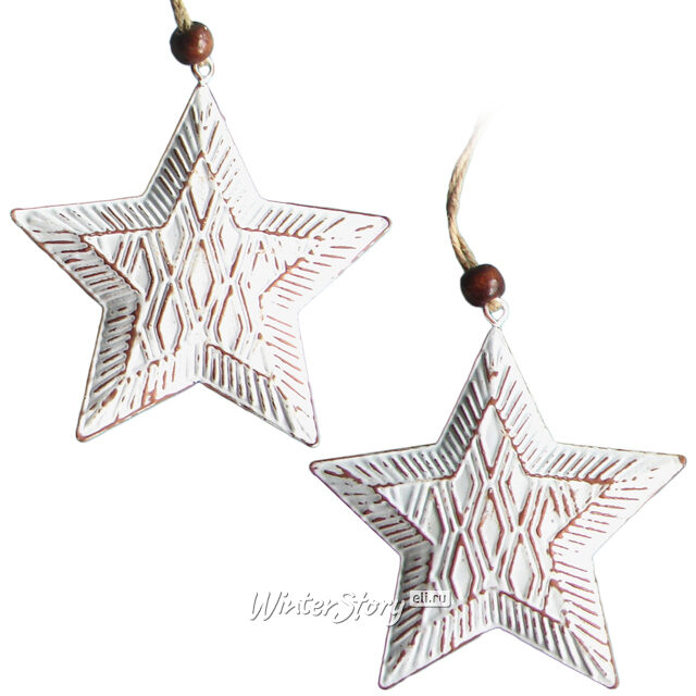 Елочная игрушка Звезда - Biscuits de Noel 9 см, 2 шт, подвеска Breitner