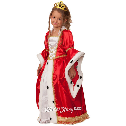 Карнавальный костюм Королева, рост 122 см Батик