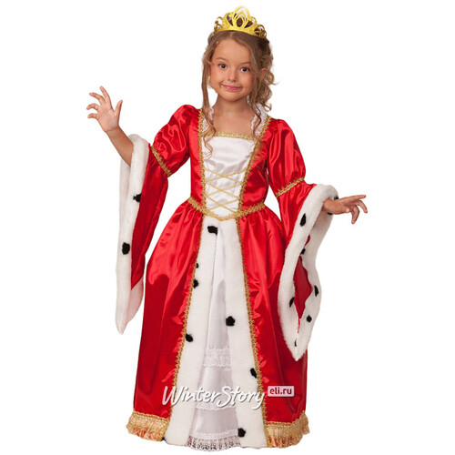 Карнавальный костюм Королева, рост 116 см Батик