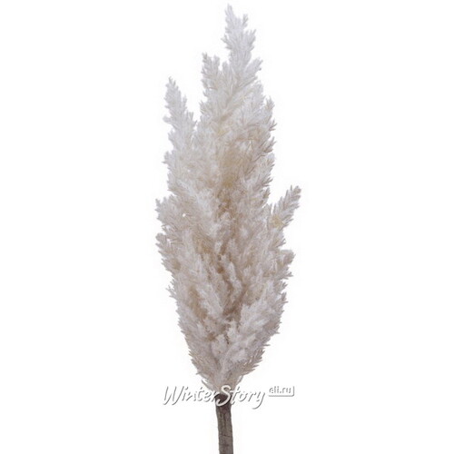 Декоративная ветка с перьями Coral Serenity: Beige 88 см Kaemingk