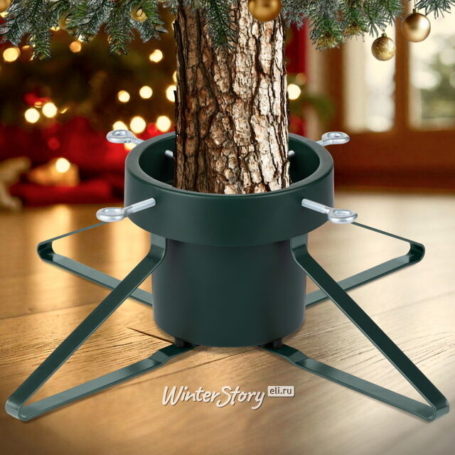 Подставка для елки высотой до 2.5 м, диаметр ствола до 14.5 см, зеленая Tree Nest (Три Нест)