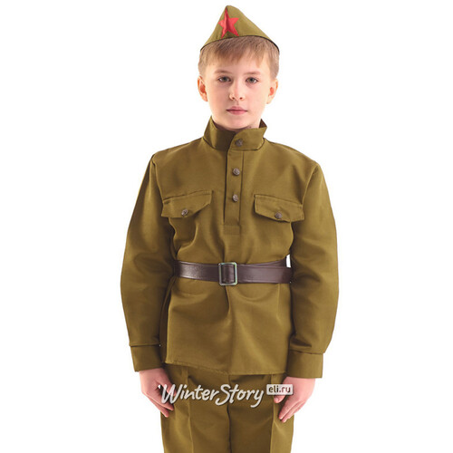 Детская военная форма Солдат в брюках, рост 122-134 см Бока С