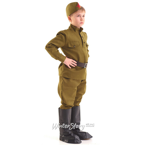 Детская военная форма Солдат в галифе, рост 122-134 см Бока С