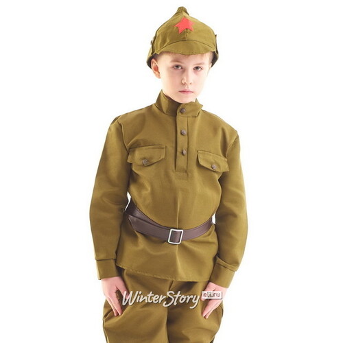 Детская военная форма Буденовец, рост 140-152 см Бока С